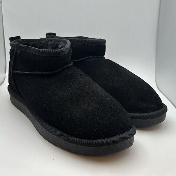 CUSHIONAIRE Women's pull on boot 10 BLACK - Picture 1 of 7